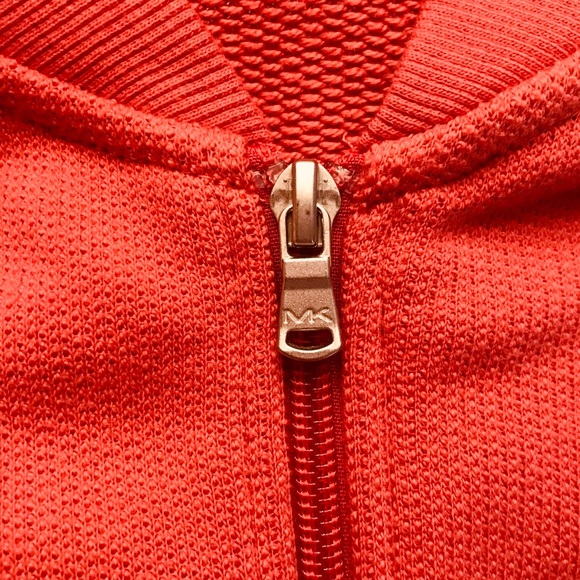 Michael Kors Zip Up Sweater Nantucket Size Large - Picture 5 of 11
